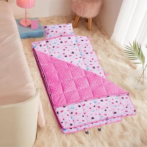 Colchoneta De Viaje Con Almohada Minnie Mouse