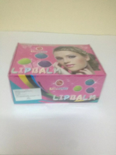 Bálsamo Para Labios Amarillo 48 Pz