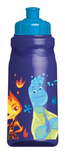 Botella De Plástico Infantil Disney Pixar Elementos 532 Ml