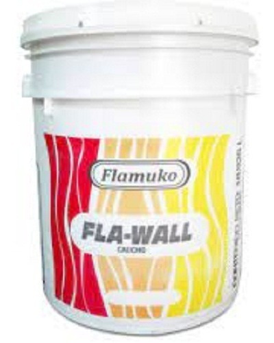 Pintura Caucho Mate Blanco Flawall Tipo B, 4 Galones