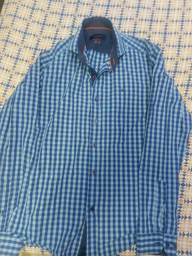 Camisa Rochas Talle L Cuadrille