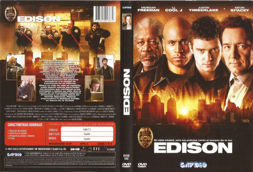 Edison Dvd Morgan Freeman Kevin Spacey Justin Timberlake