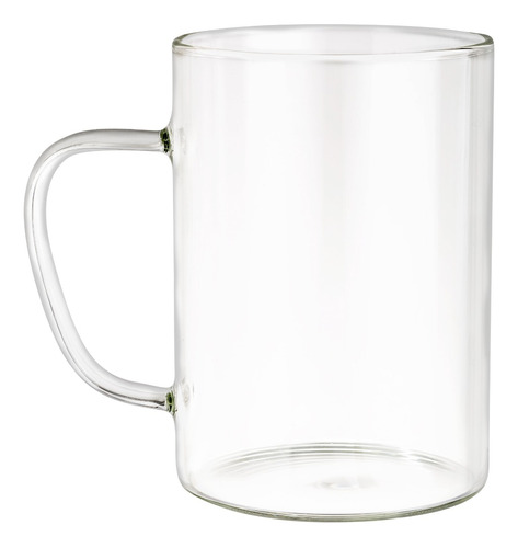 Set 4 Tazas Café, Capuchino Transparentes De Vidrio 385ml