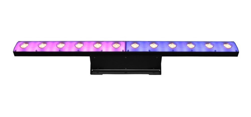 Kit 12 Unid Ribalta 2in1 Beam Efeitos Ambar Rgb Camaleão