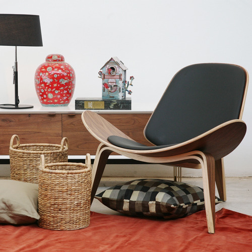 Sillón Shell Madera The Popular Design