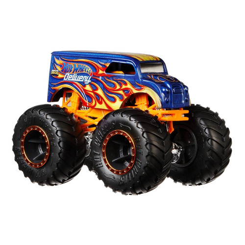 Vehículo Al Azar Hot Wheels Monster Trucks, Escala 1:64,