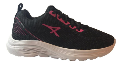 Zapatillas Athix Runnig Niña Feeling Negro-rosa Cli