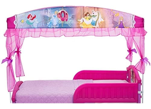 Cama Infantil Con Dosel Para Niños Delta, Princesa De Disne