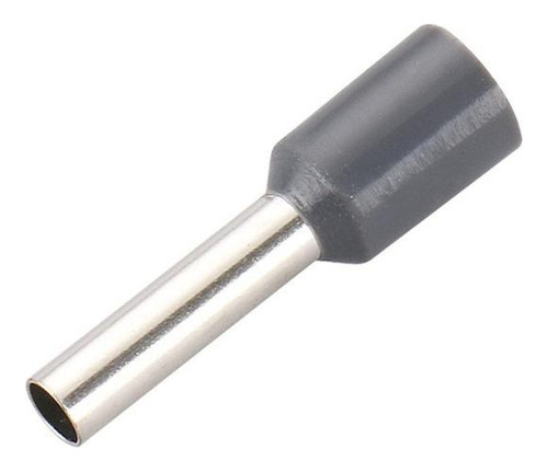 Terminal Tubular Ilhós Conector 4,0mm Pré Isolado - 200 Pçs