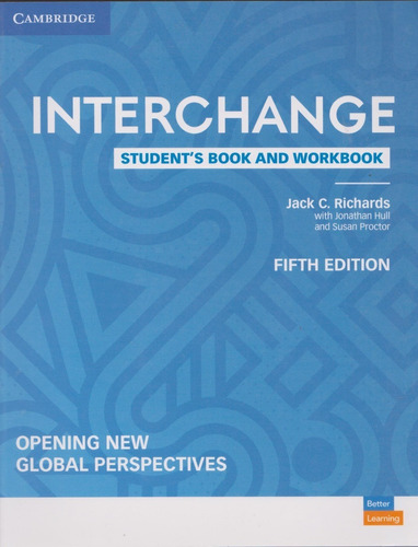 Interchange Students Book And Workbook Opening New Global 