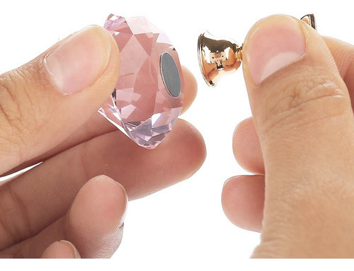 D Base De Práctica De Cristal Ovalado Magnético For