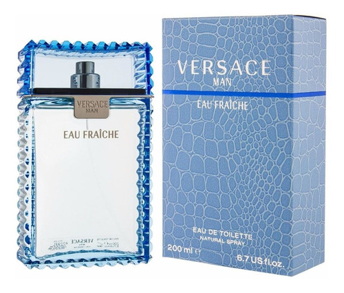 Perfume Original Hombre De Versace Eau De Fraiche 200 Ml