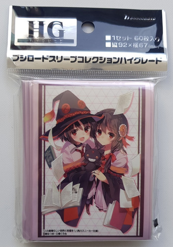 Micas Japonesas Bushiroad Standard Megumin Y Yunyun Konosuba