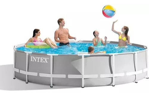 Piscina Intex Redonda 4.27mx1.07m Premium Pool Set 26719eh