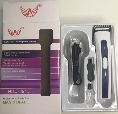 Máquininha Corta Barba Cabelo Peito Perna Pelos Pézinho Nova