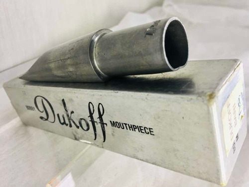 Boquilha Sax Baritono Metal Dukoff D8 Produto Novo Amassado
