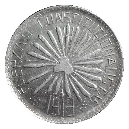 Moneda 50 Centavos 1913 Fuerzas Constitucionalistas