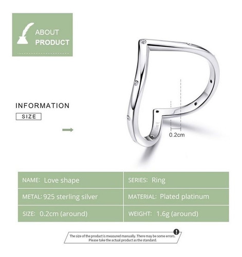 Imagen 2 de 8 de Anillo Corazón Circones Para Mujer Fabricado En Plata 925