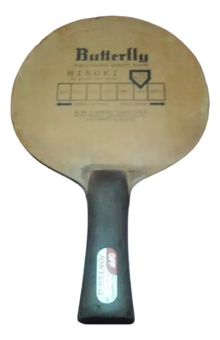 Mango Raqueta Tenis De Mesa Butterfly Hinoki Of (Usado)