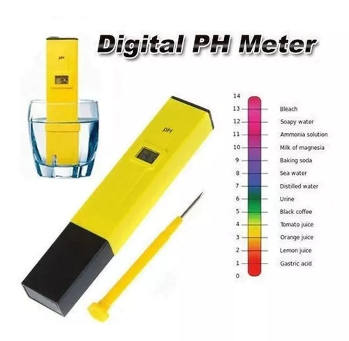 Peachimetro Digital Medidor De Ph – Natales Growshop