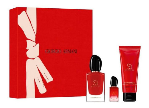 Set Armani Si Passione Edp 50 Ml + Body Lotion