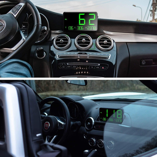 Timprove Digital Universal Del Coche Hud Head Up Display Gps