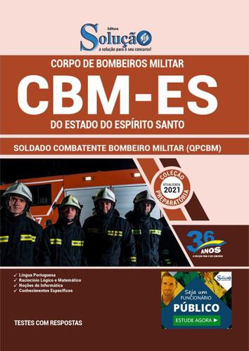 Apostila Cbm Es - Soldado Combatente Bombeiro (qpcbm)