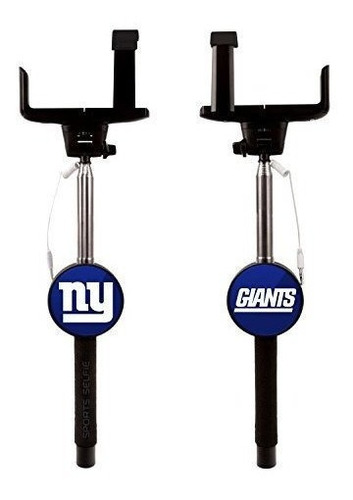 Nfl Nueva York Gigantes Deportes Selfie Palo Regular Azul