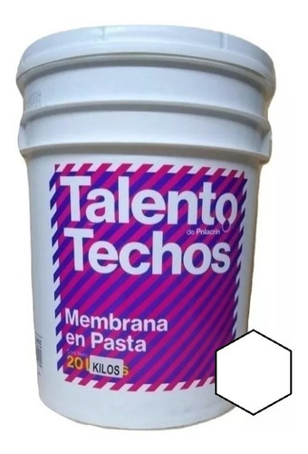 Polacrin Talento Membrana Techos X 10 Litros 