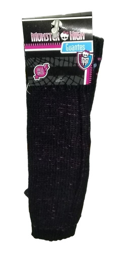 Guantes Monster High Largo Sin Dedos Licenc Footy Armonyshop