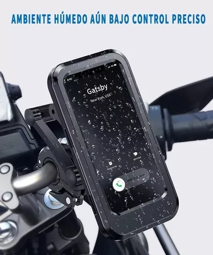 Soporte Impermeable Bicicleta y/o Moto Para Celular