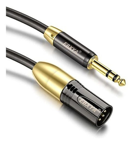 Cable Xlr A 1/4 Trs Macho, Ebxya Trs A Xlr, Cable Equilibrad