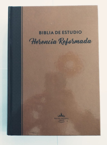 Biblia De Estudio Herencia Reformada Tapa Dura