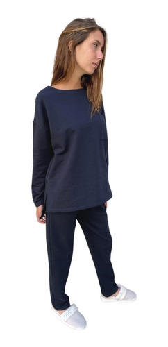 Imagen 2 de 8 de Pijama Alice Jelue Algodon Grueso Invierno Mujer 2 Piezas