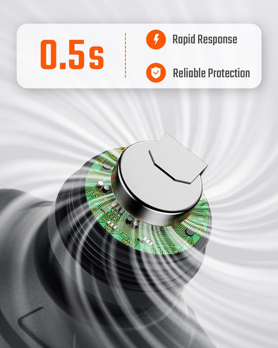Detector Monoxido De Carbono Portatil Alarma Audible Visual