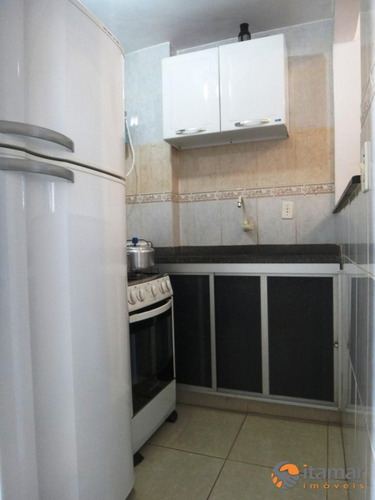Apartamento Em Centro, Guarapari/es De 55m² 1 Quartos À Venda Por R$ 160.000,00 - Ap861140