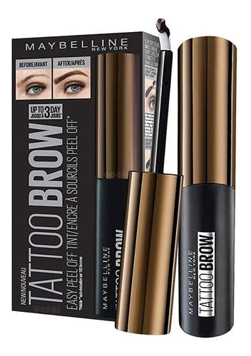 Tatuaje De Cejas Maybelline Tatoo Brow Marrón Claro