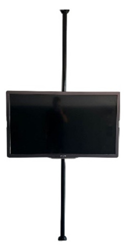 Columna Giratoria Para Tv 360° Negro Hasta 2.8 M