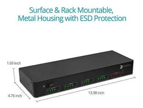 Matrix Switch Gofanco 4 X 4 4k Hdmi Hdr Con Auto Downscaling