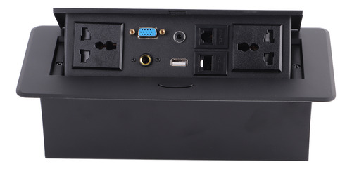 Mesa De Conexión Up, Salida Empotrada, Interfaz Multimedia H