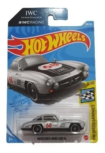 Hot Wheels Mercedes Benz 300 Sl iwc Racing Schaffhausen Env o