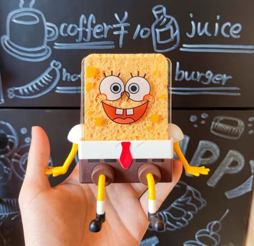 Soporte Para Esponja Bob Esponja Porta Esponja De Cocina