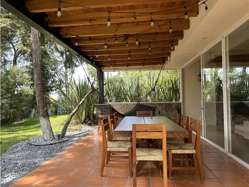 Casa En Renta En Condominio En Avandaro | Monte Alto | Amueblada
