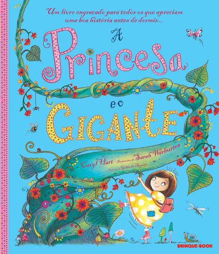 A princesa e o gigante, de Hart, Caryl. Brinque-Book Editora de Livros Ltda, capa mole em português, 2019