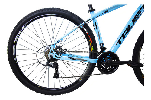 Bicicleta Aro 29 Trust Tx 200 - 24 Velocidades - Aluminio Cor Azul-celeste Tamanho Do Quadro 17