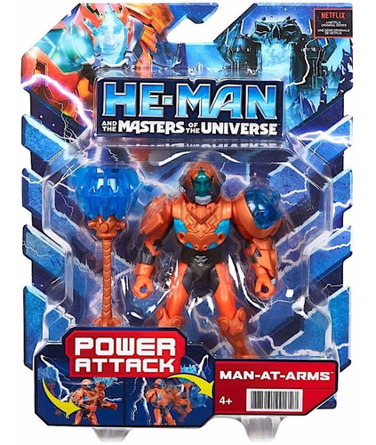 Figura He-man Masters Of The Universe Man At Arms Power Atta