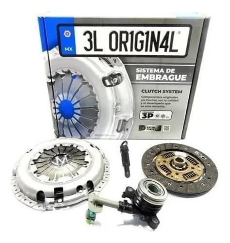 Kit Clutch Para Renault Kangoo 1.6l 2019 3l Original/valeo