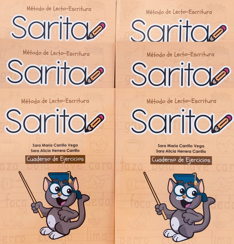 Imagen 3 de 7 de Método Sarita: Cuaderno Ejercicios Del Alumno 10 Piezas