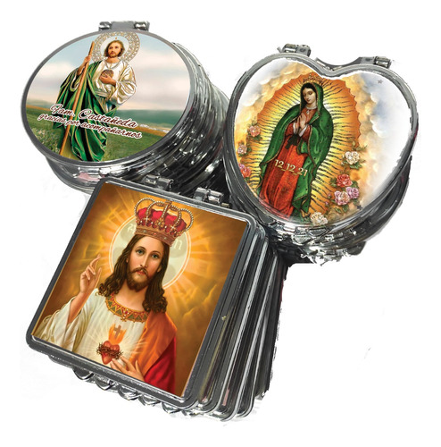 100 Espejo Personalizado San Judas Virgen Guadalupe Religión