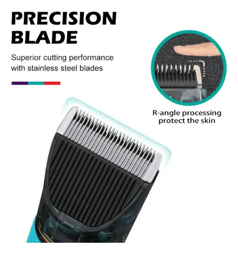 Maquina De Afeitar Cabello Profesional Inalambrica Vgr V-695